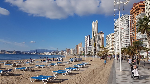 Benidorm skyline